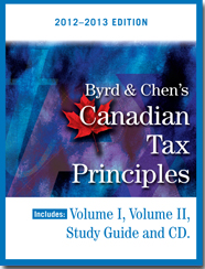 Canadian Tax Principles, 2011-2012 Edition