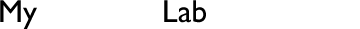 MyNutritionLab logo (home)