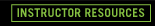 Instructor Resources