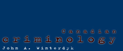 Winterdyk Canadian Criminology