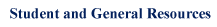 Student and Genreal Resources