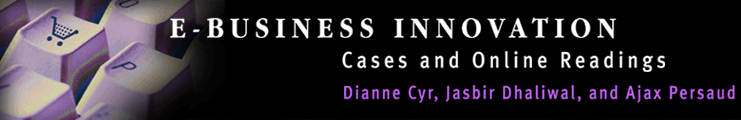 E-Business Innovation: Cases and Online Readings
