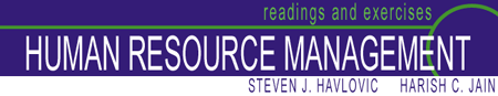 Human Resource Management: Readings and Exercises