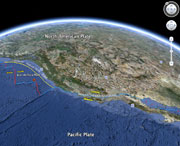 Encounter Series using Google Earth