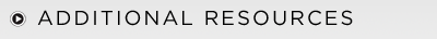 Additional Resources