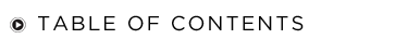 Table of Contents
