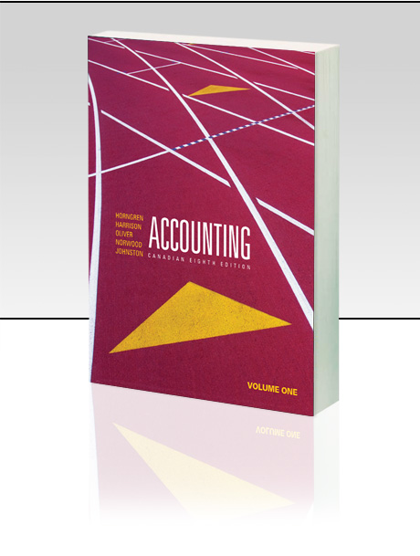 Accounting: Volume One - Canadian Eighth Edition book cover