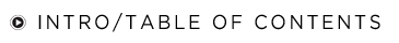 Table of Contents