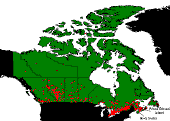 Canada National Map