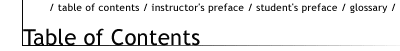 Table of Contents - Imagemap, please turn on images.